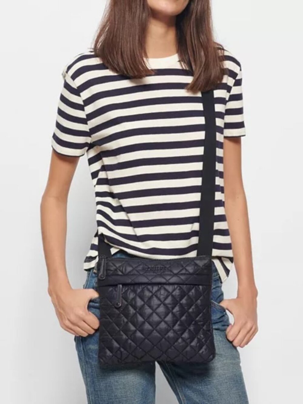 MZ WALLACE Metro Flat Crossbody Bag